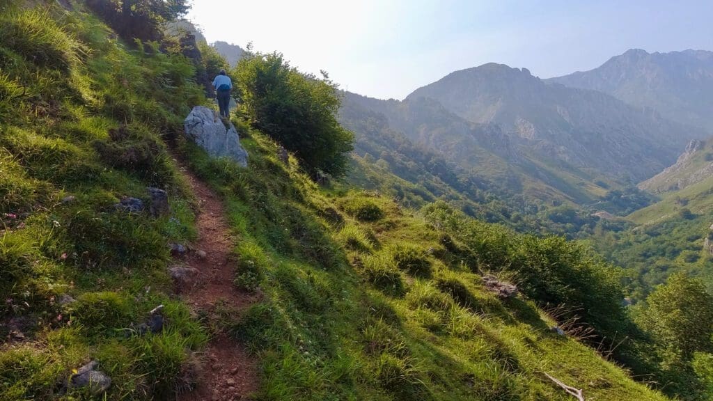 op weg naar Sotres, Picos de Europa