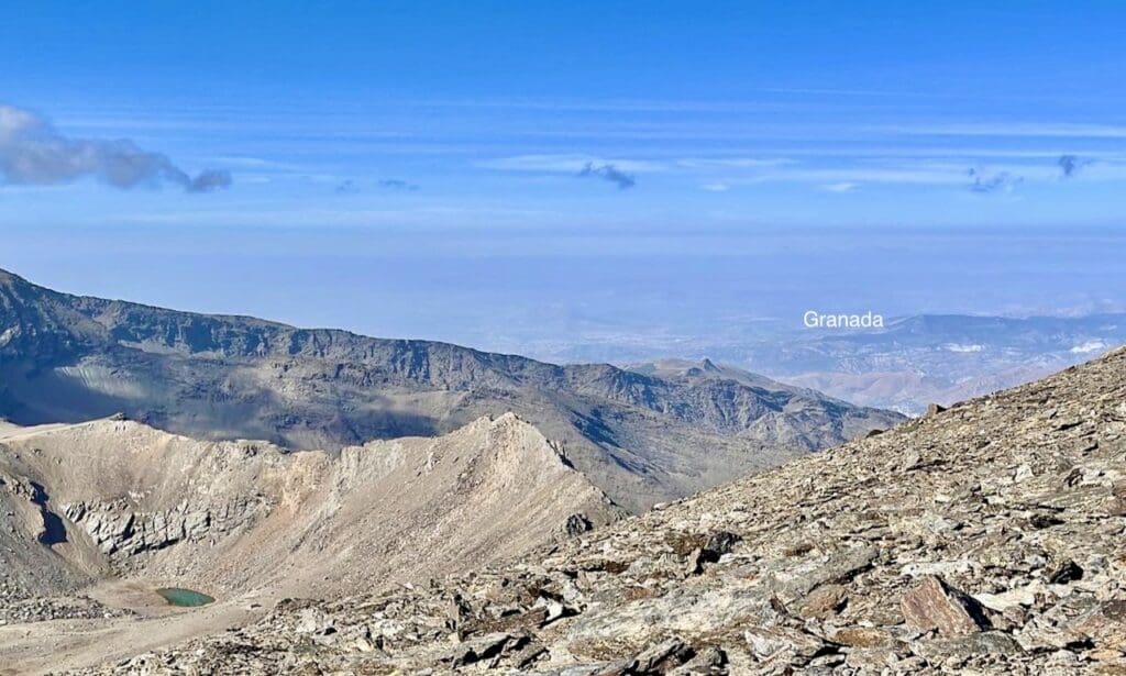Granada vanaf de Mulhacén